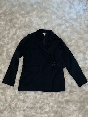 Prologue Black D-Ring Belt Blazer